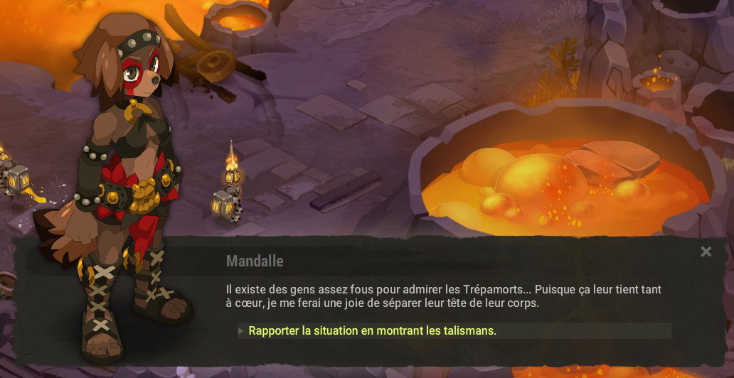 Quête « Du feu de dieu »