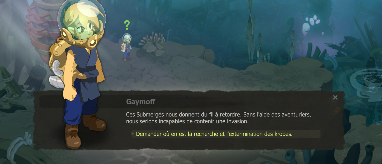 Quête « Krobe en bourg »