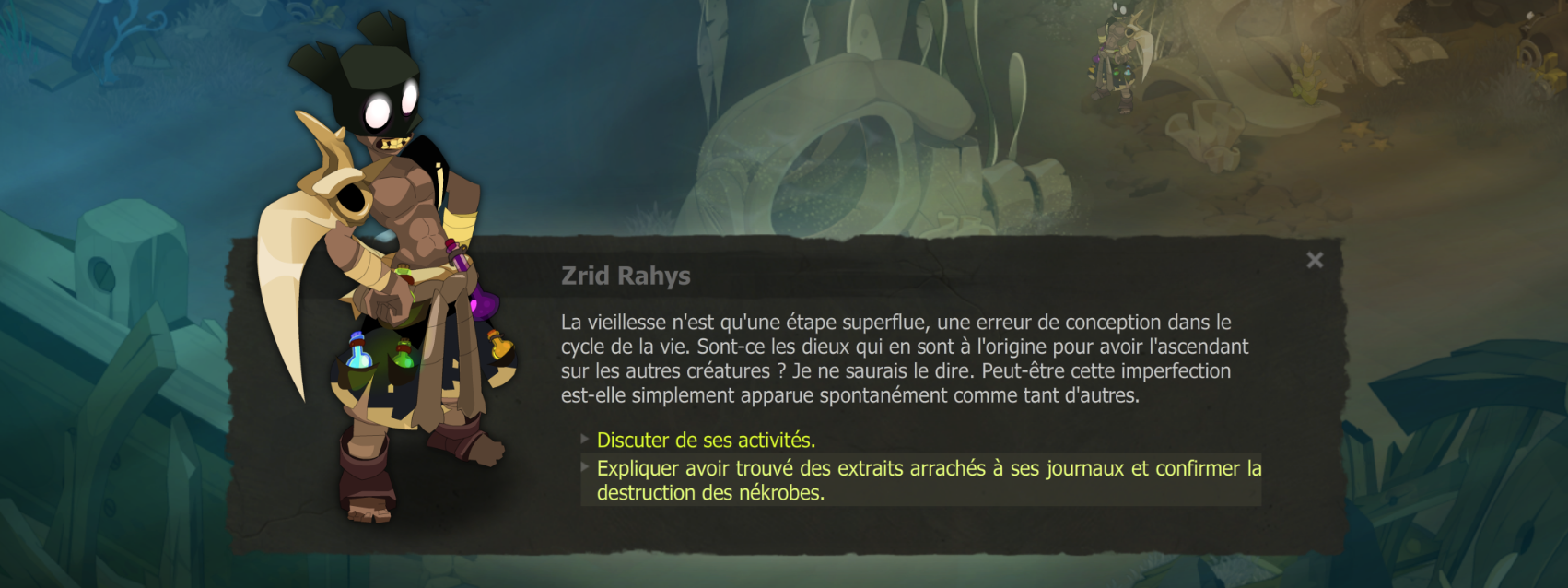 Quête « Krobe en bourg »