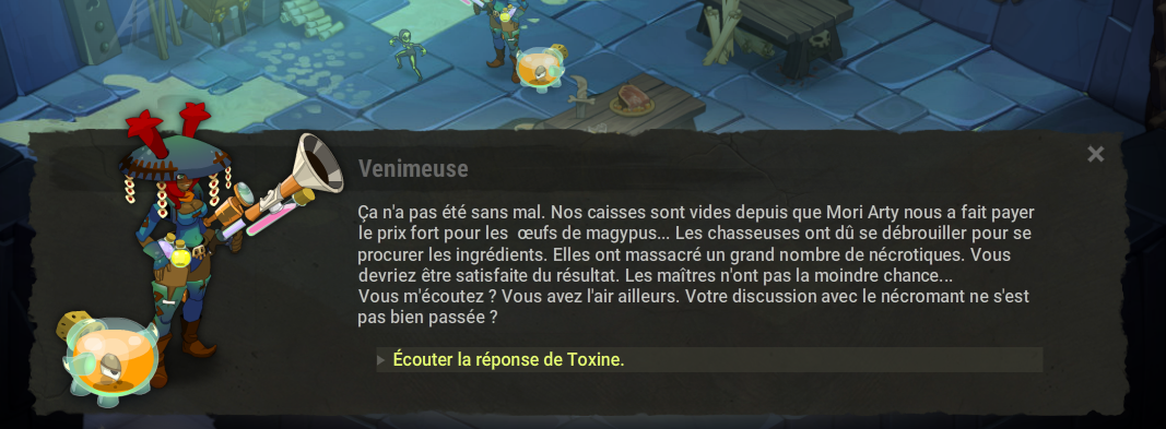 Quête « Le gang des Toxines »