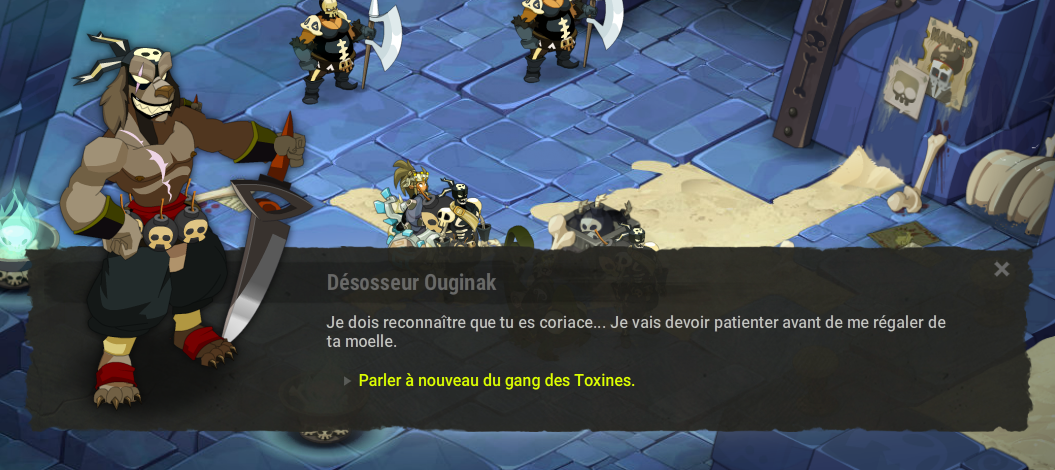 Quête « Le gang des Toxines »