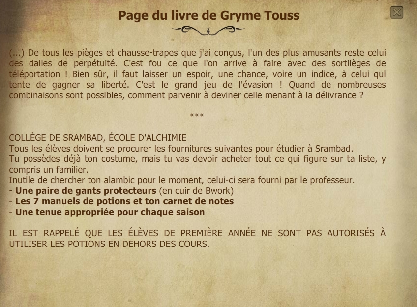 Quête « Le gang des Toxines »
