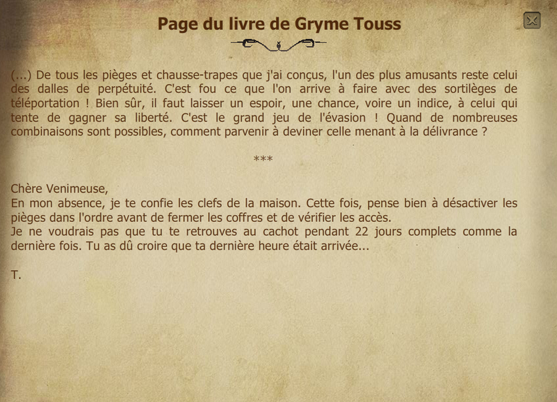 Quête « Le gang des Toxines »