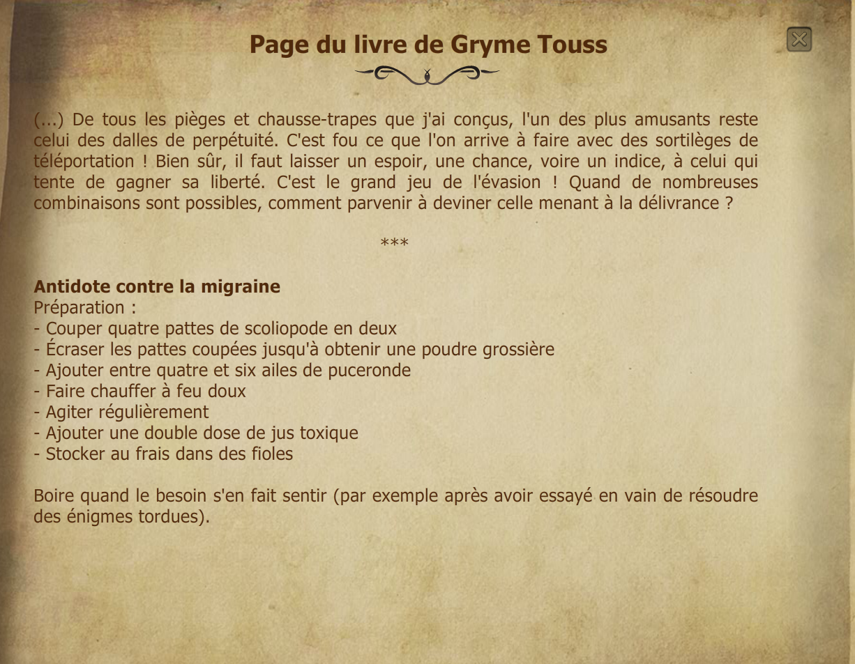 Quête « Le gang des Toxines »