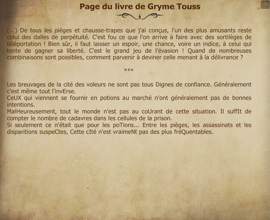 Quête « Le gang des Toxines »