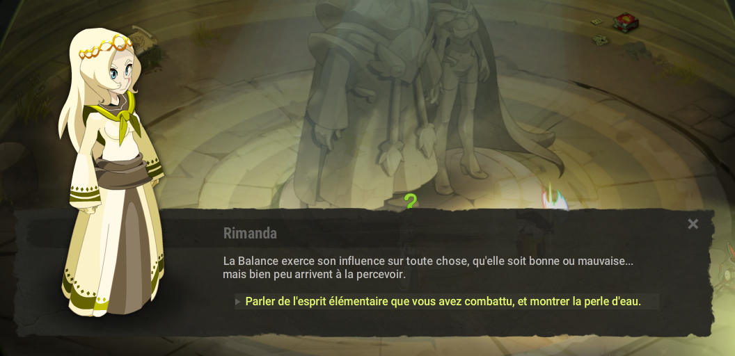 Quête « La quête sous l'eau »