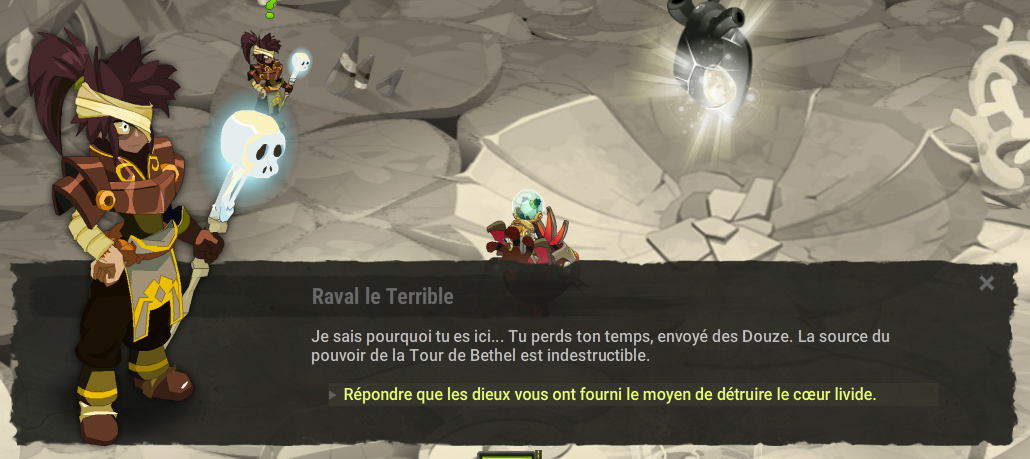 Quête « Les cœurs livides »