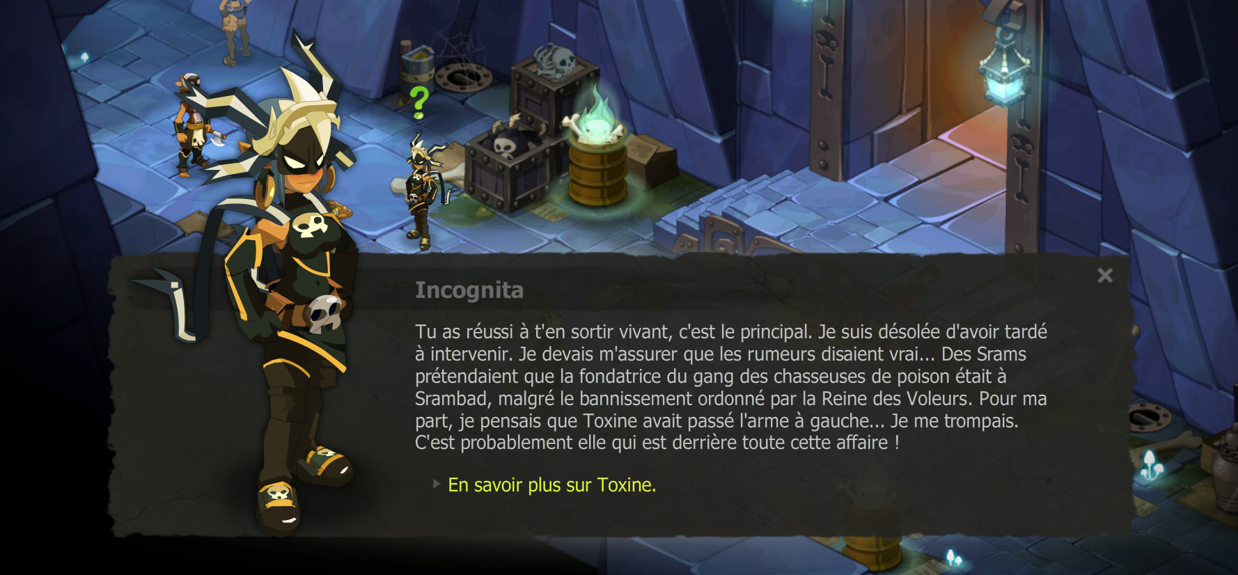 Quête « Sombres desseins »