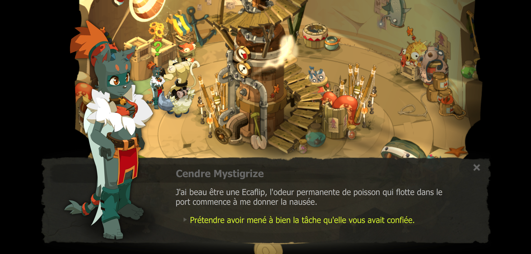 Quête « Sombres desseins »