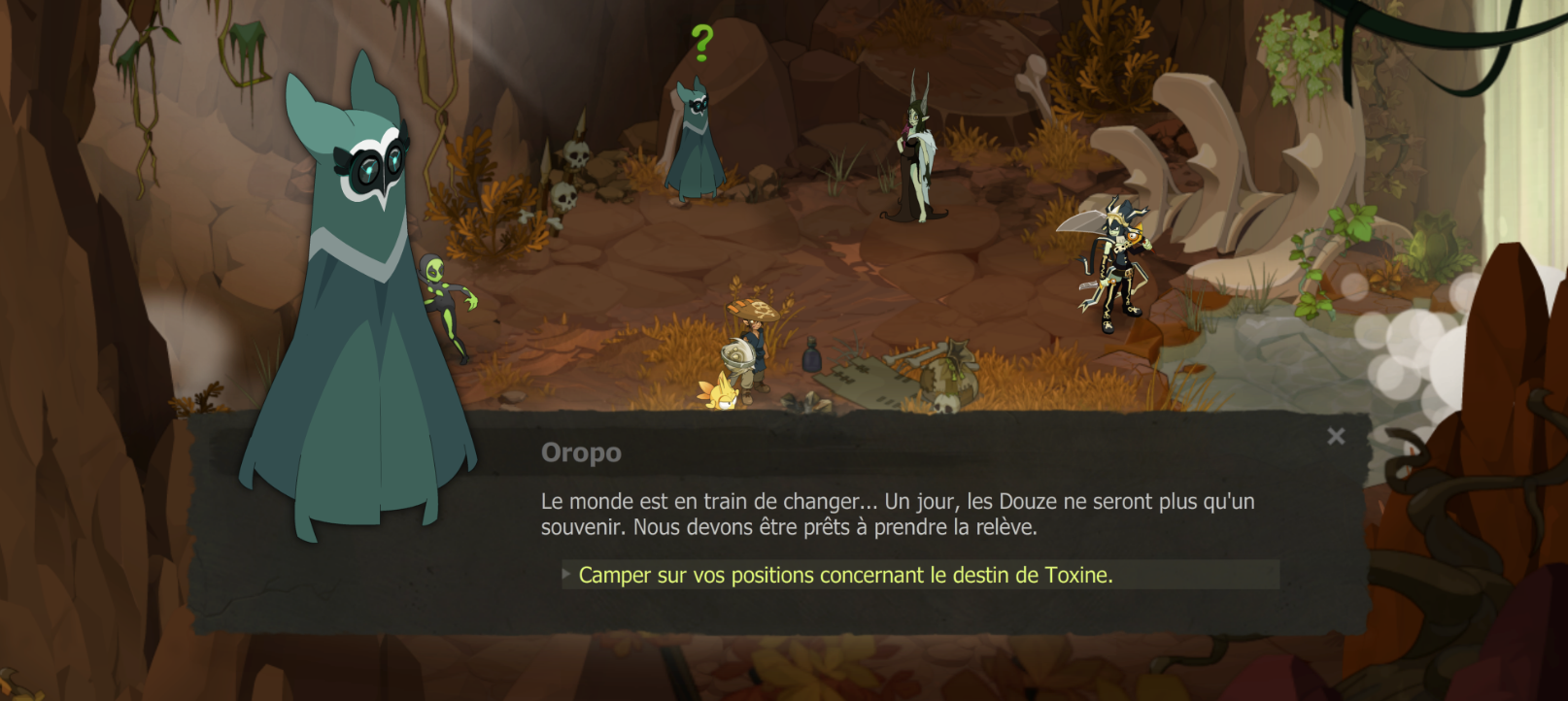 Quête « Le piège se referme »