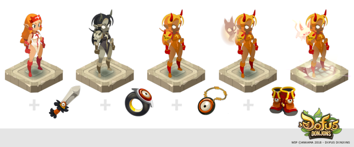 Les items et loot dans DODo