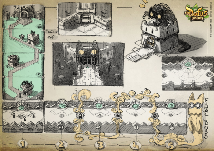 Les premières images de DOFUS Donjon