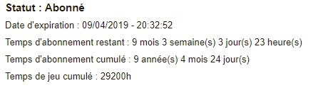 Calculez votre temps de jeu sur DOFUS