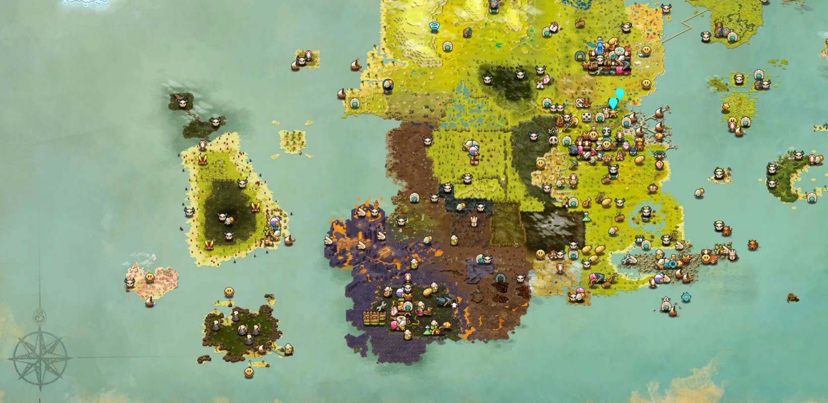 Refonte graphique de la carte et des documents