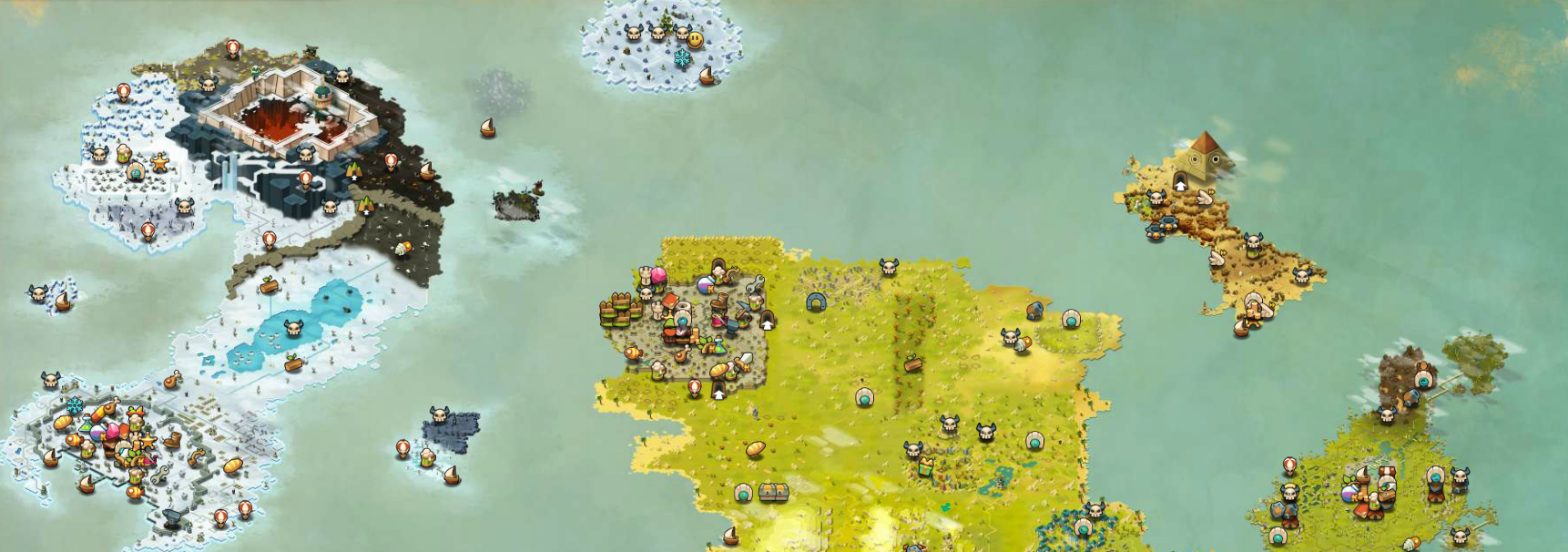 Refonte graphique de la carte et des documents