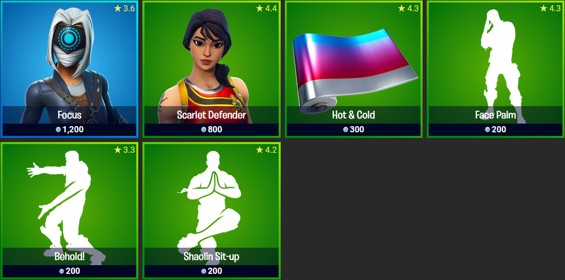 Découvrez la boutique du jour !