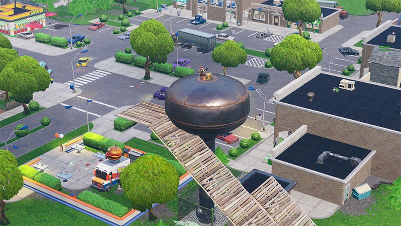 fortnite-defi-danser-chateau-d-eau