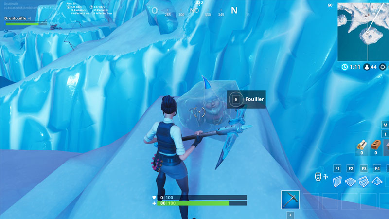 Défi : Trouver des nains de jardin glacés