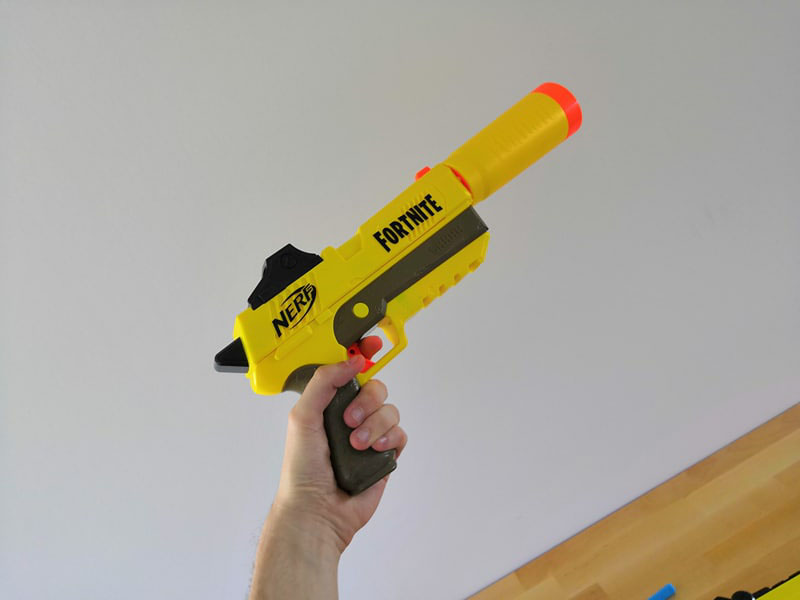 On a testé les NERF Fortnite