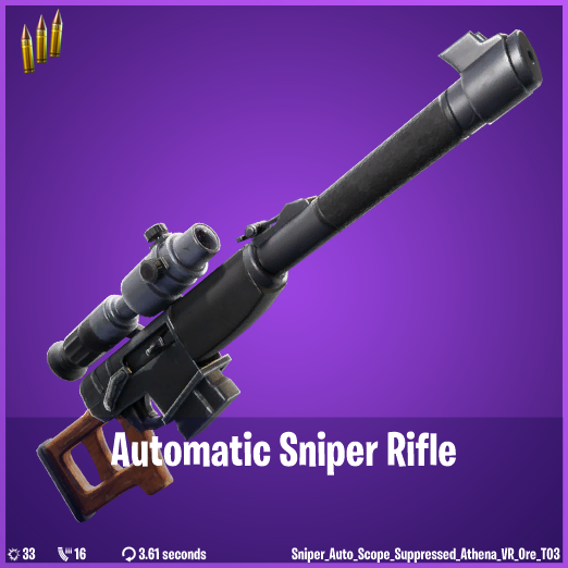 Un nouveau sniper arrive