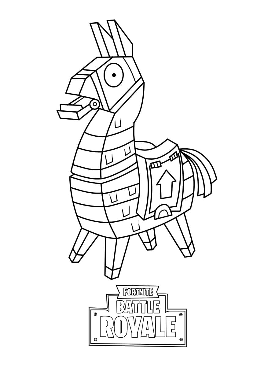 fortnite-coloriage-lama