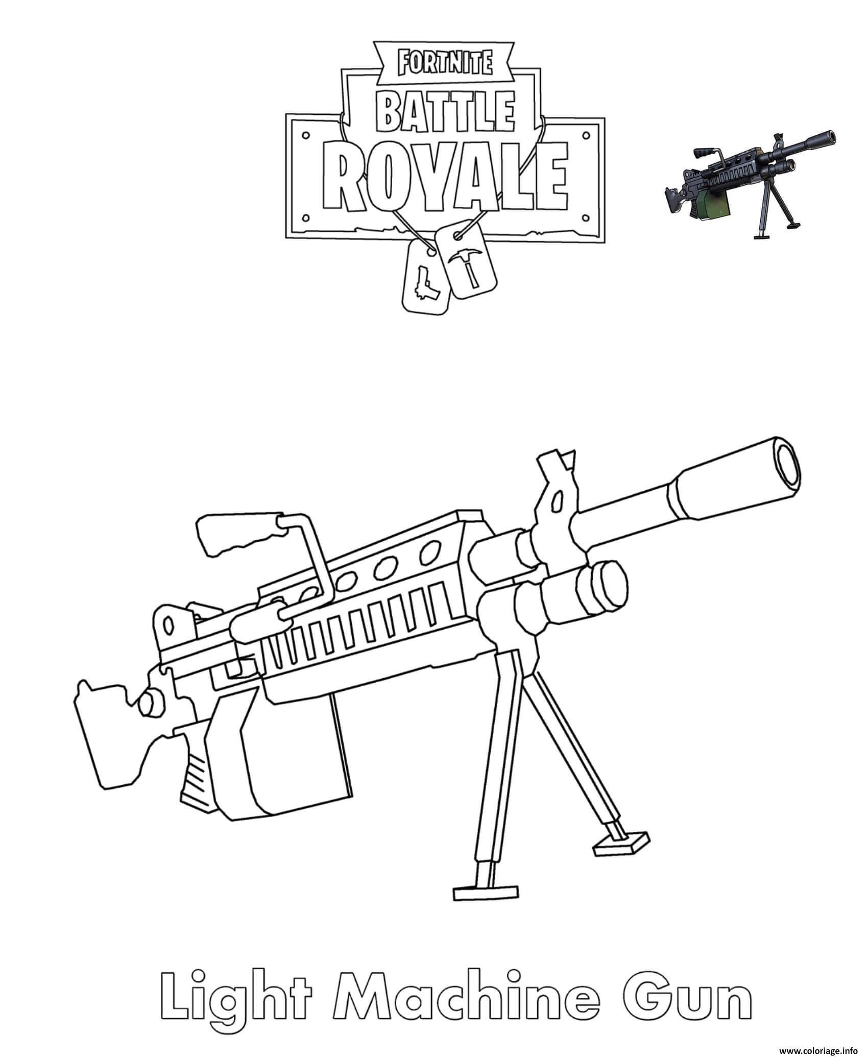 coloriage-fortnite-arme