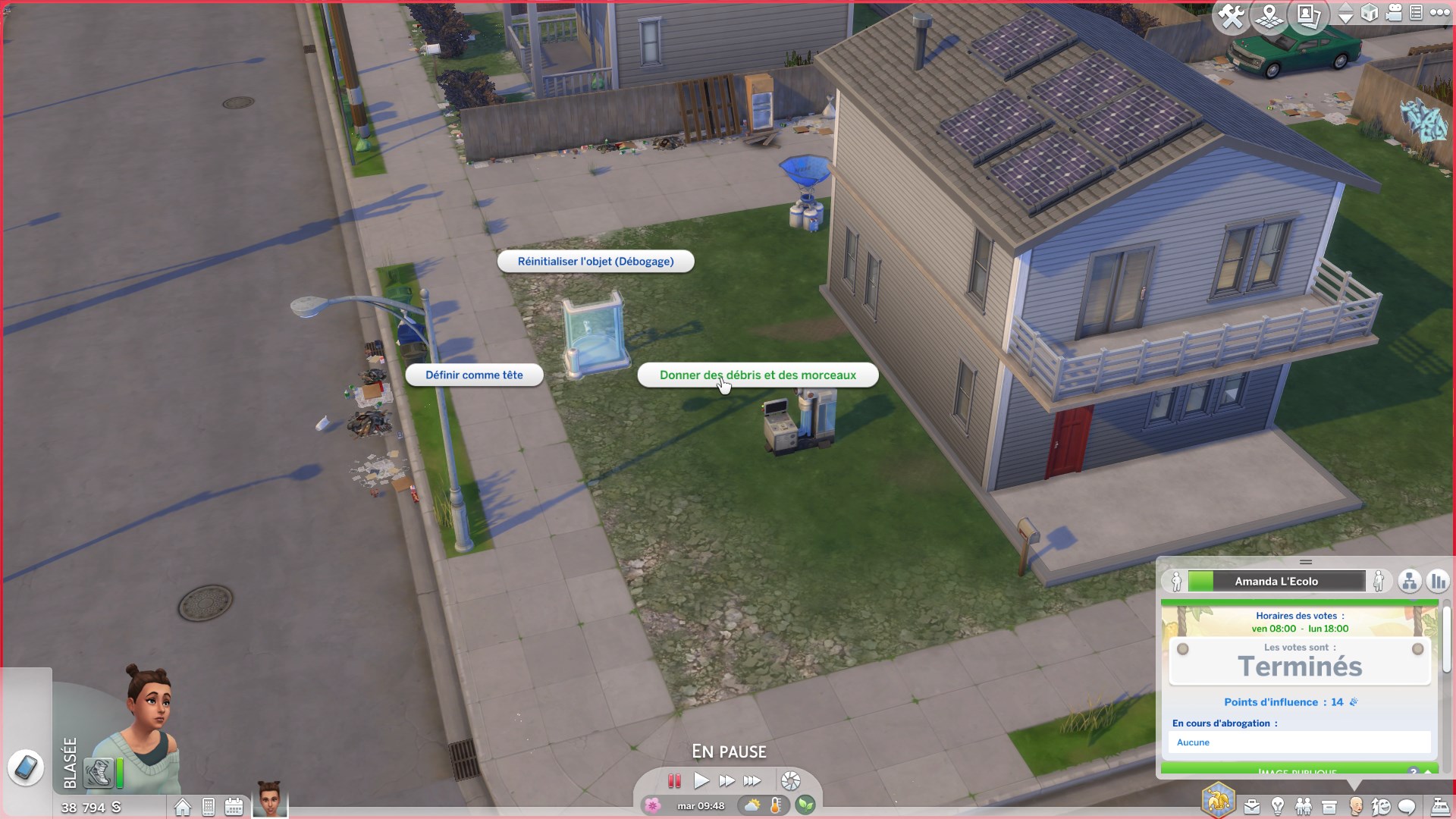 avoir-des-debris-morceaux-sims-4