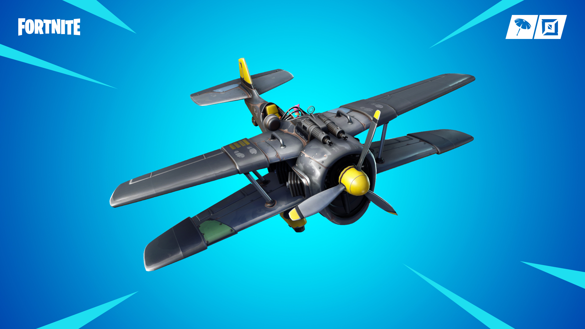 Un avion dans Fortnite !