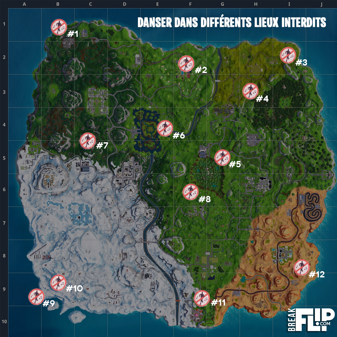 carte-fortnite-danser-dans-differents-lieux-interdits