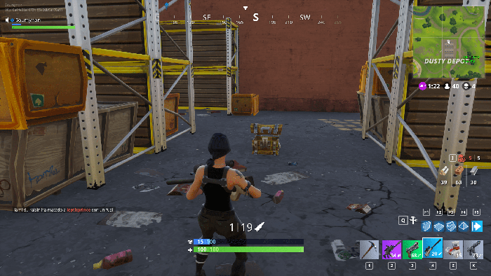 Défi : Coffres à Dusty Divot