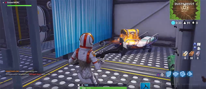 Défi : Coffres à Dusty Divot