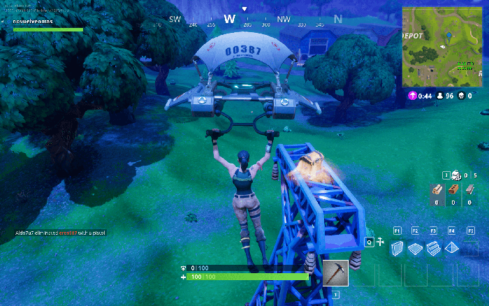 Défi : Coffres à Dusty Divot