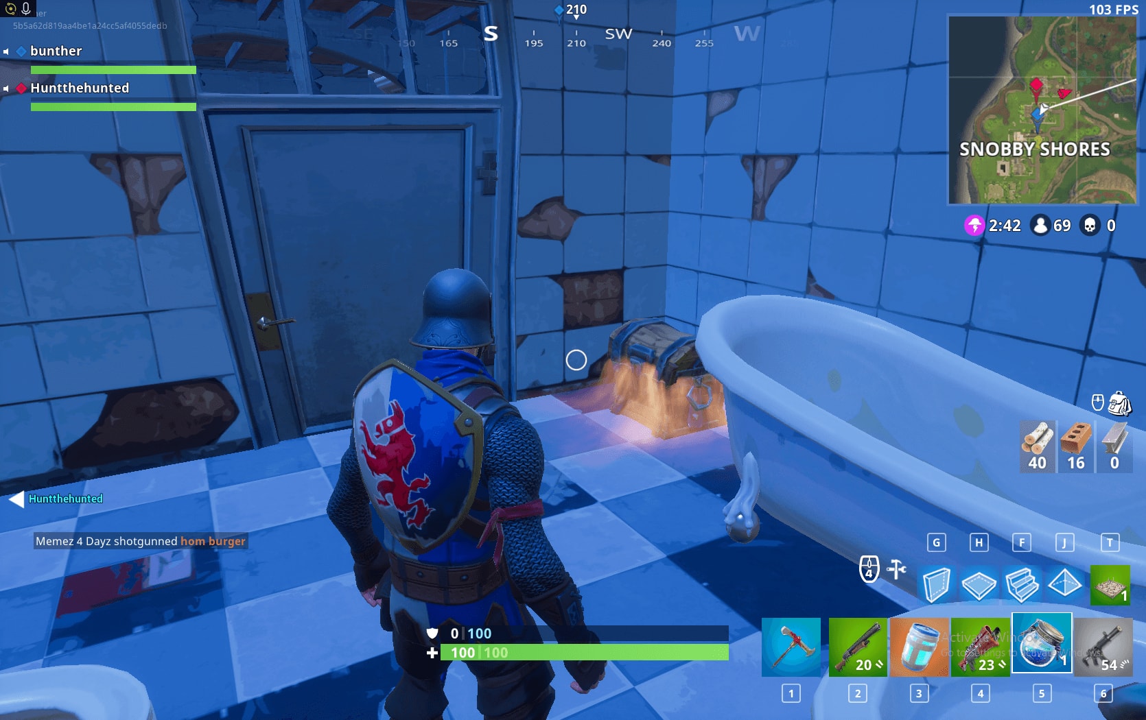 Défi : les coffres à Snobby Shores