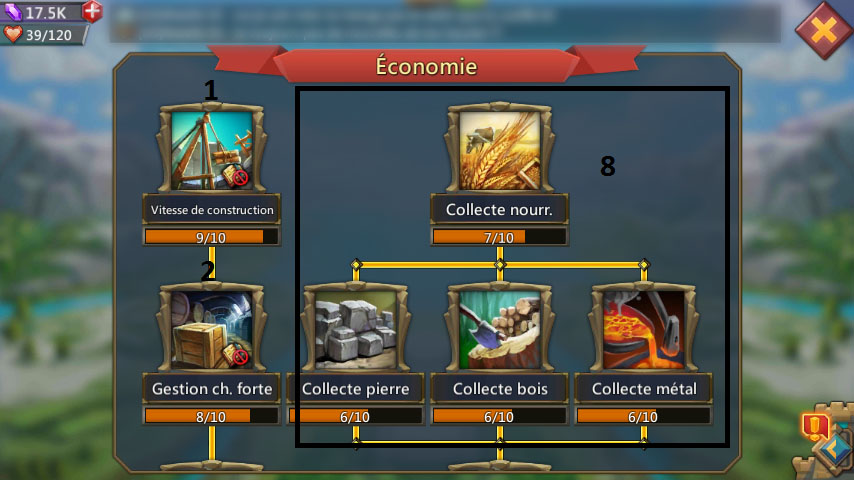 Nos conseils pour débuter sur Lords Mobile