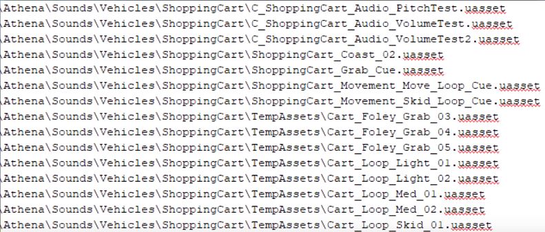 Les caddies devraient arriver !