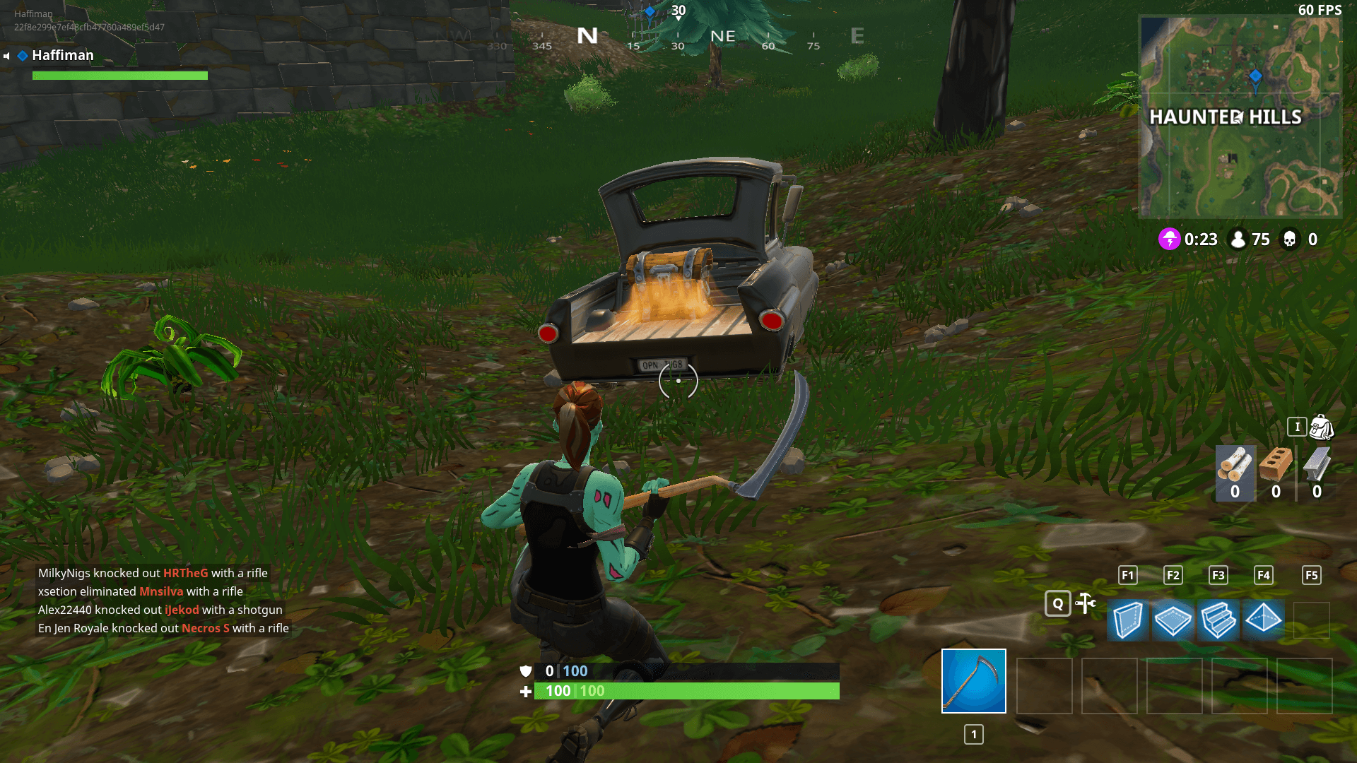 Défi : Coffres à Haunted