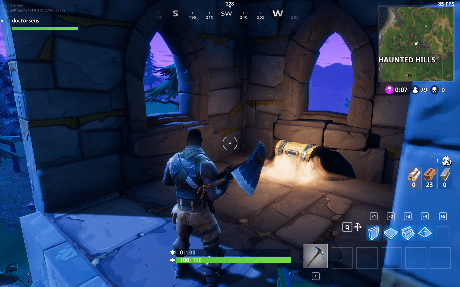 Défi : Coffres à Haunted