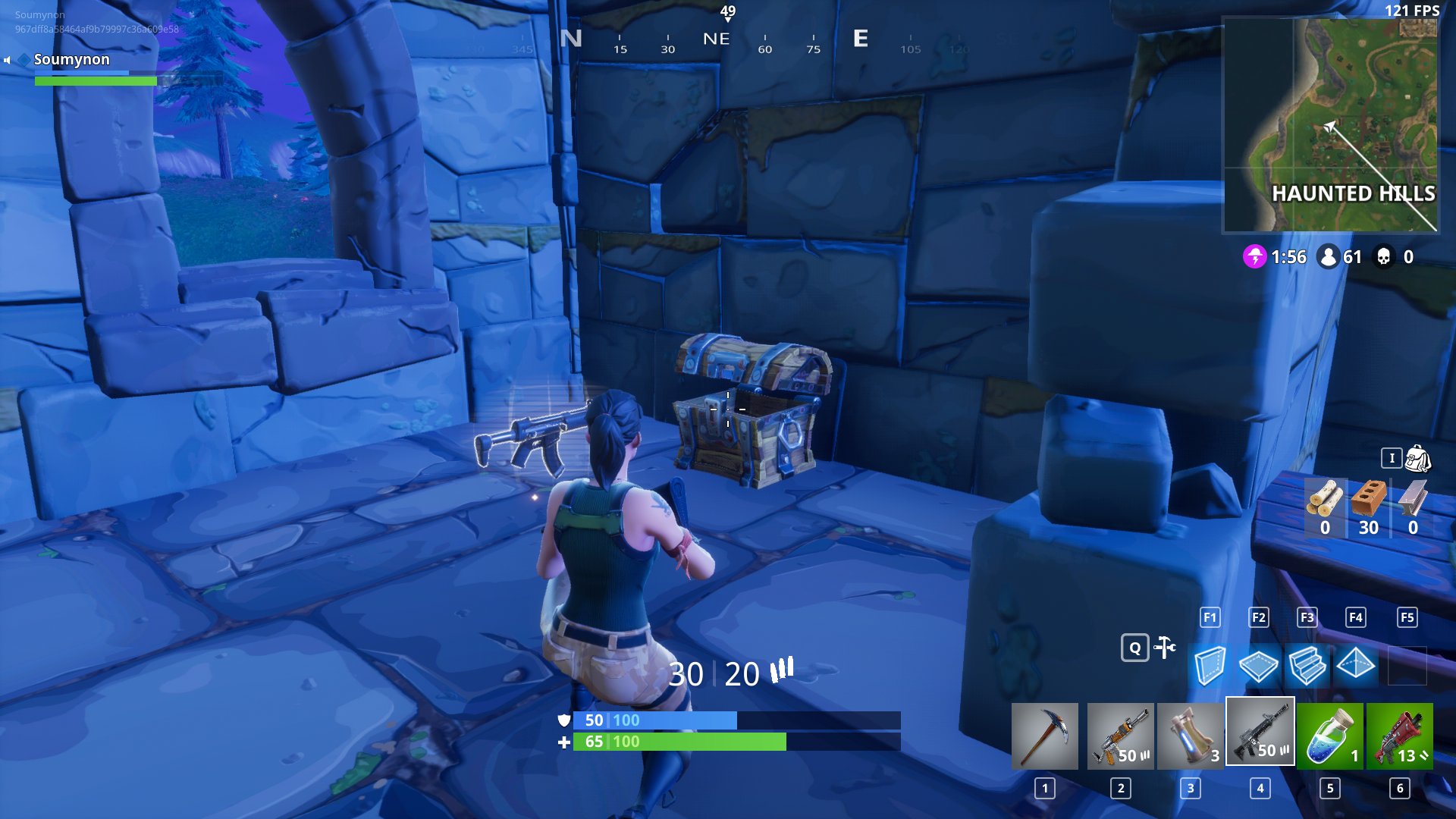 Défi : Coffres à Haunted