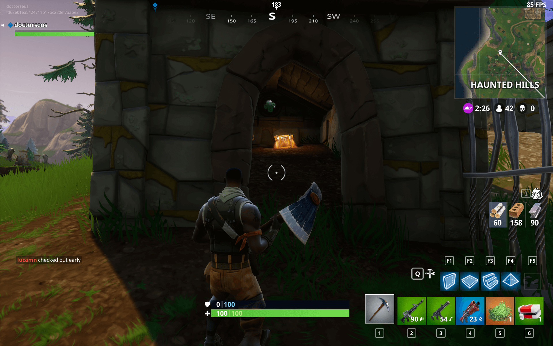 Défi : Coffres à Haunted