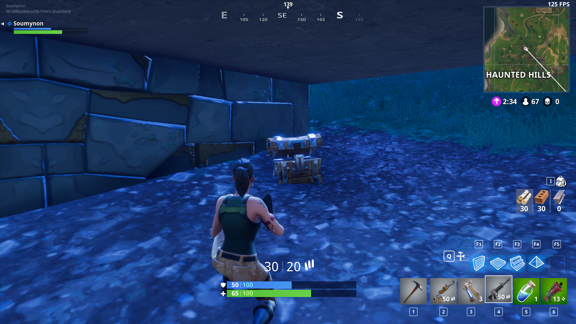 Défi : Coffres à Haunted