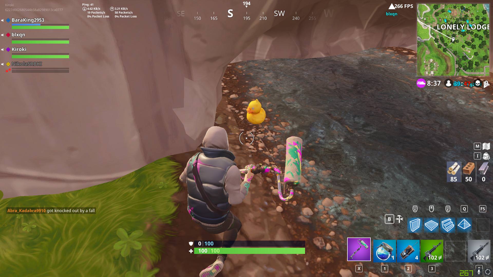 Défi : Trouver des canards en plastique