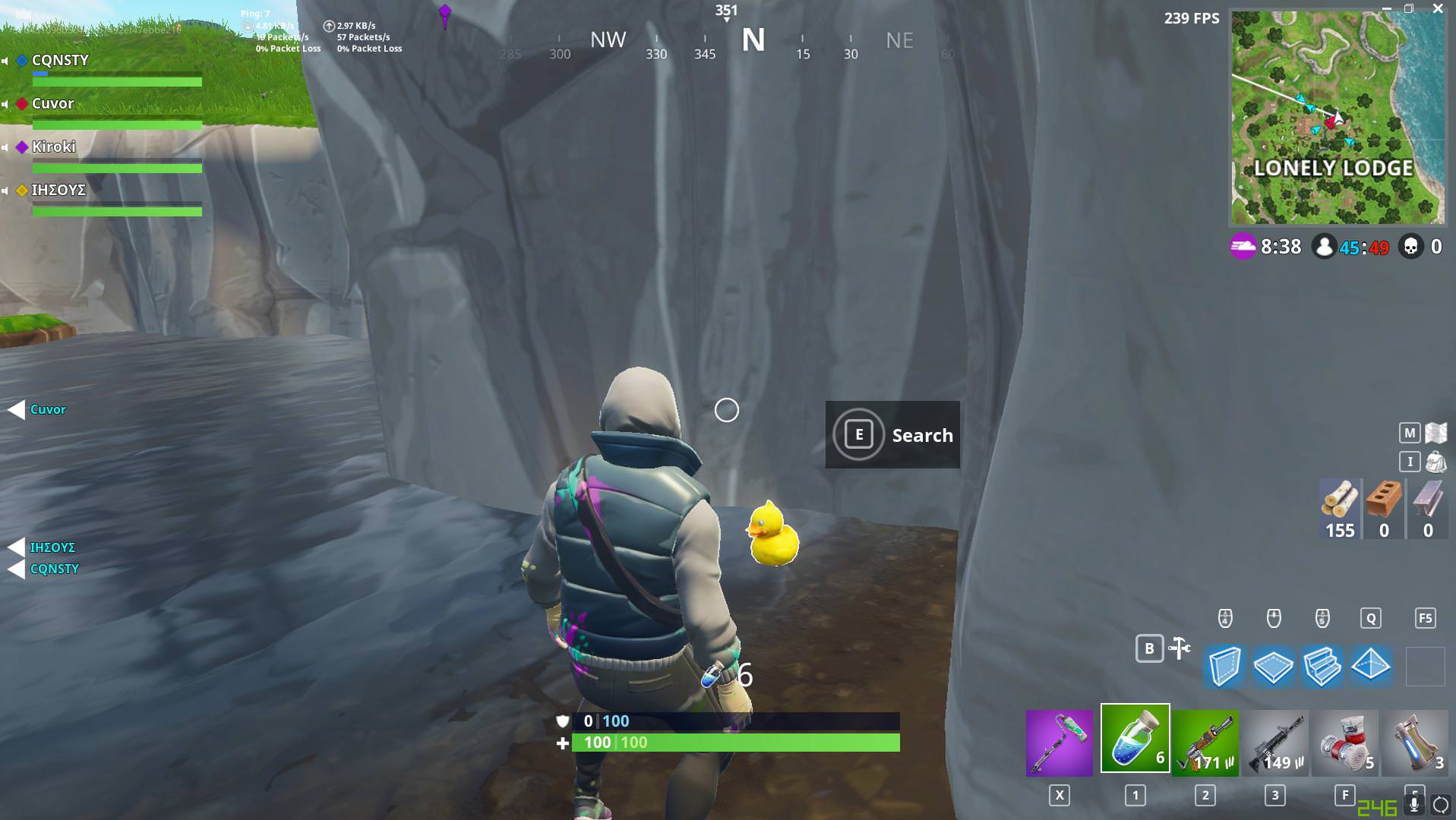 Défi : Trouver des canards en plastique