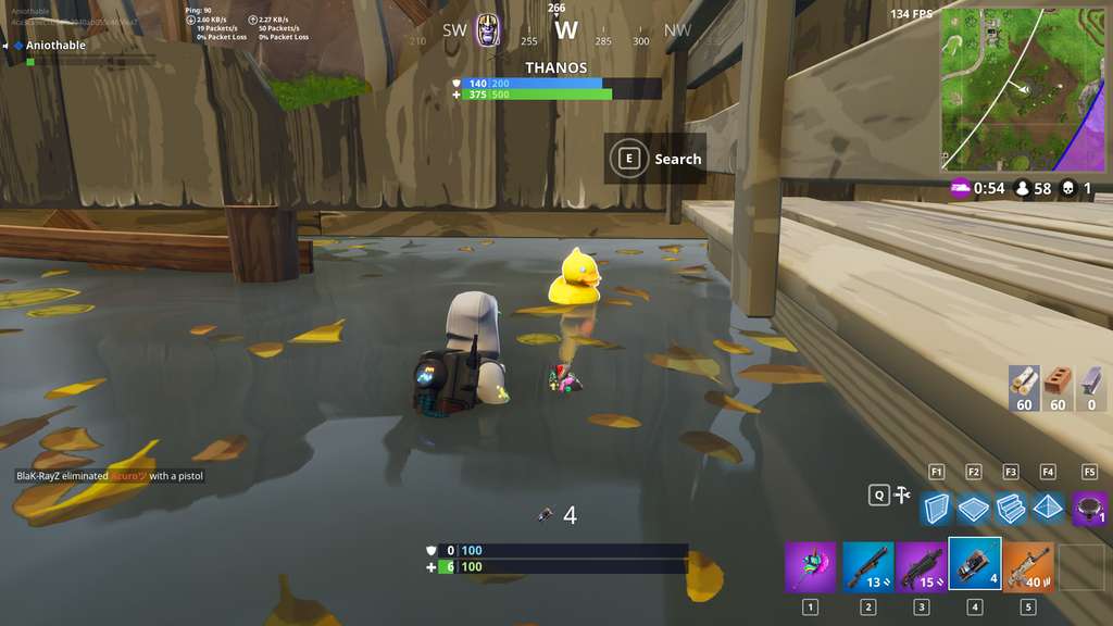 Défi : Trouver des canards en plastique