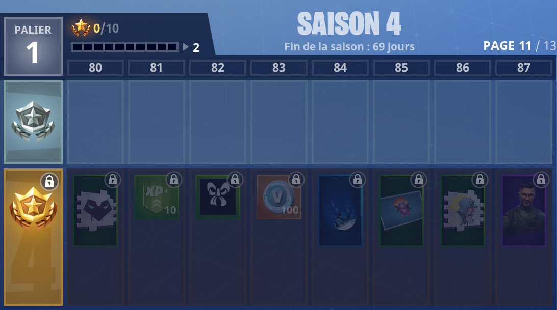 Le passe de combat pour la saison 4