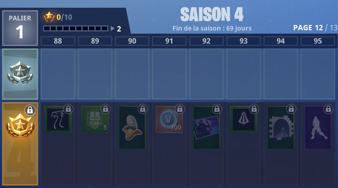 Le passe de combat pour la saison 4