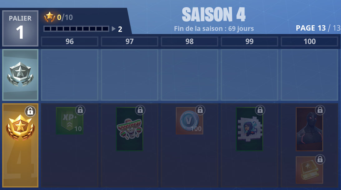 Le passe de combat pour la saison 4