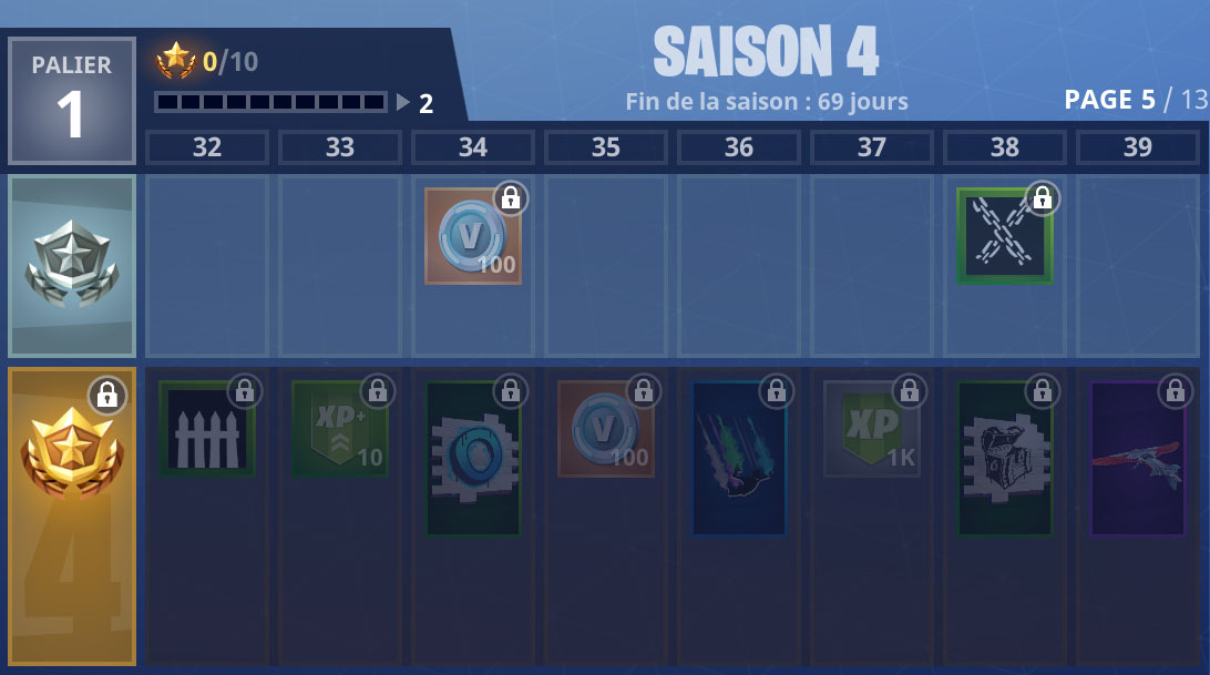 Le passe de combat pour la saison 4