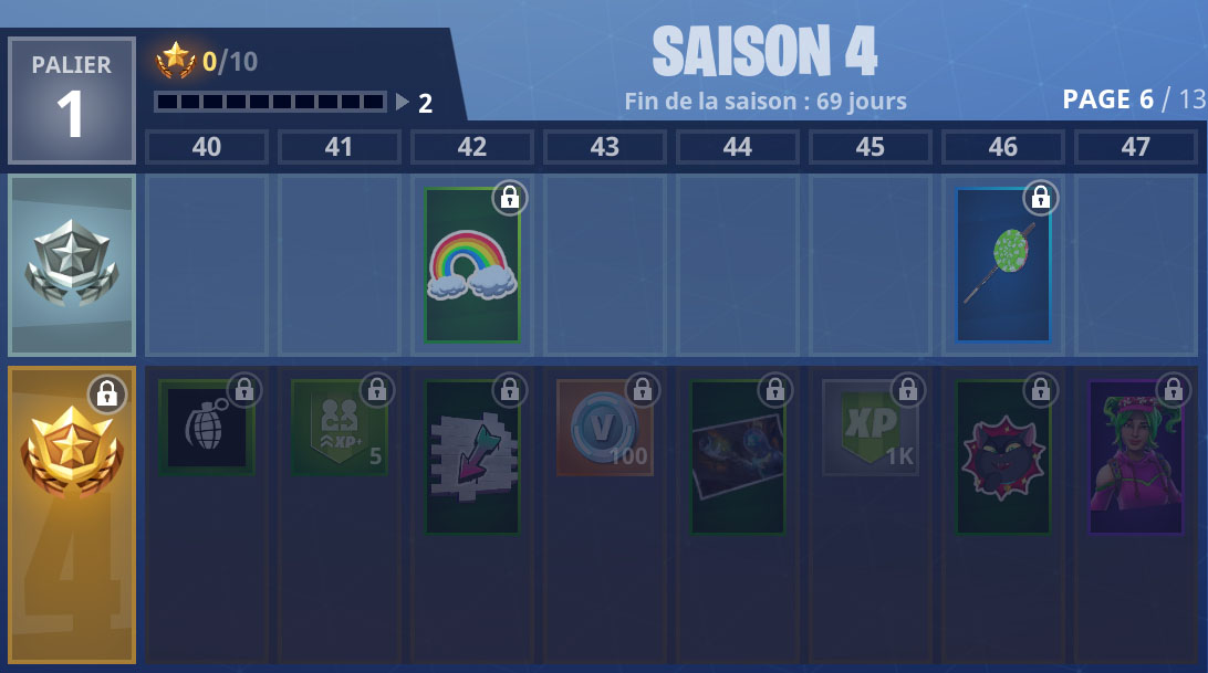 Le passe de combat pour la saison 4