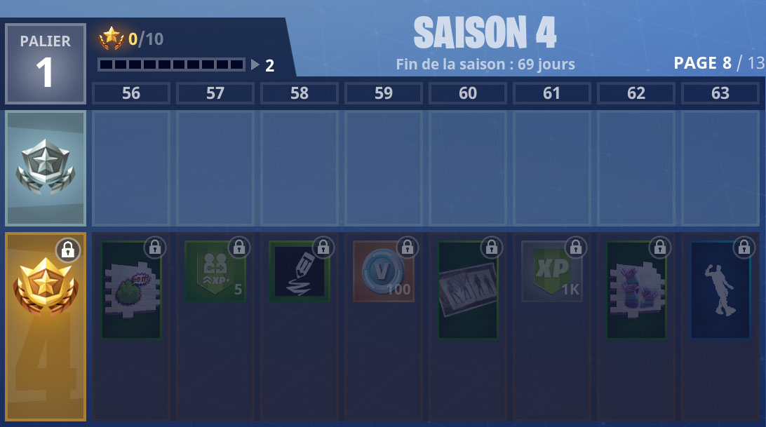 Le passe de combat pour la saison 4