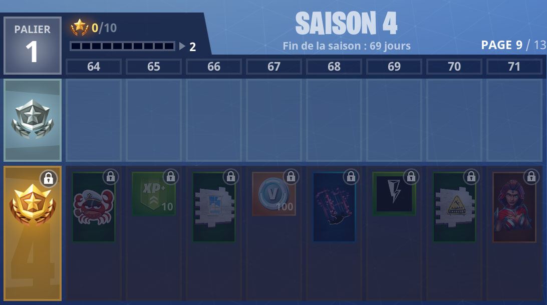 Le passe de combat pour la saison 4